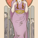 Illustration for article titled emGame of Thrones/em ladies get melancholy Mucha-style theater posters